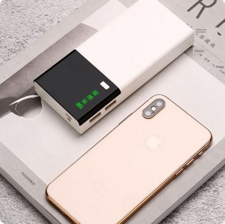 Smart Power Bank, 10000 mA High Capacity New Mobile Power Supply, Universal Mobile Power Bank, Digital Display Fast Charging Phone Charger Outdoor Portable External Battery for Mobile Smart Power Bank, 10000 mA High Capacity New Mobile Power Supply, Universal Mobile Power Bank, Digital Display Fast Charging Phone Charger Outdoor Portable External Battery for Mobile